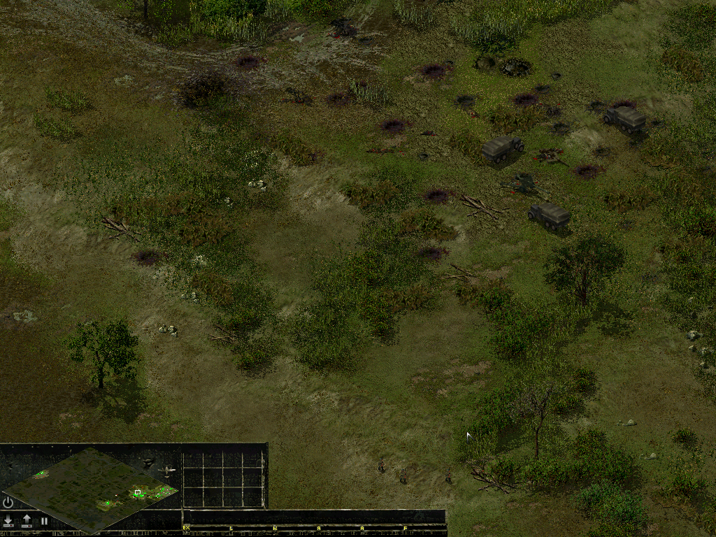 Hill 101 provides an excellent vantage point to monitor the surrounding area.